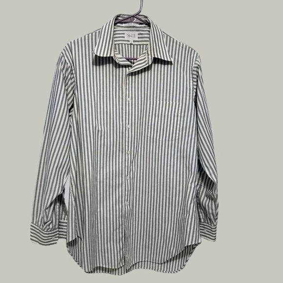 Sims Ltd Mens Long Sleeve Button Down Shirt - Picture 1 of 4